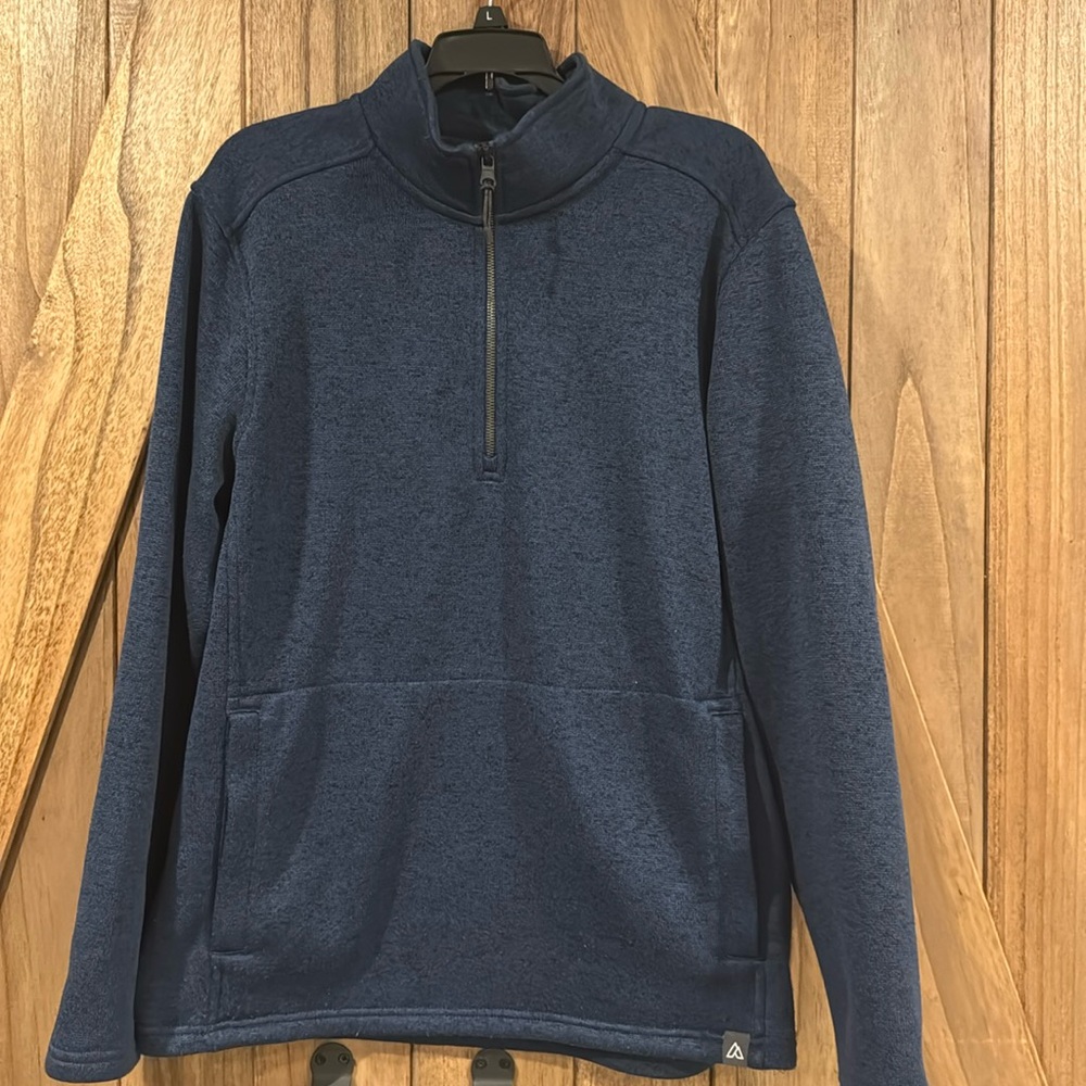 Alpine Design men’s navy blue quarter zip